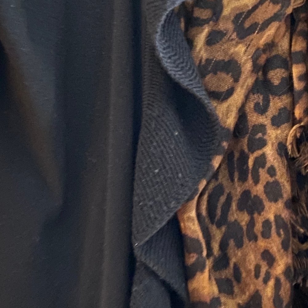 Talbots  Ruffled Open Cardi